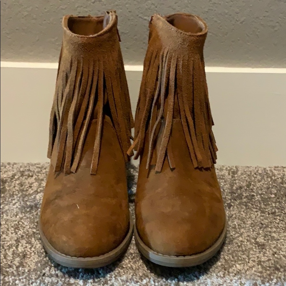 Fringe Booties